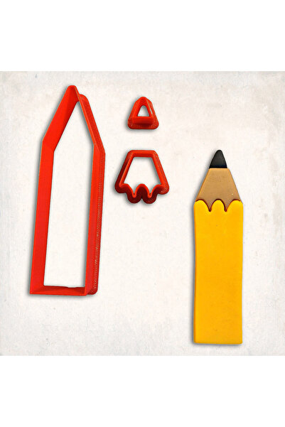 Butedo Kalem Detay Kurabiye Kalıp Seti 3’lü