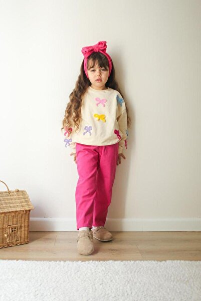 FUŞYA JEAN PANTOLONLU PAMUKLU TAKIM
