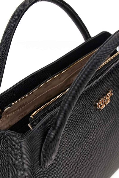 Guess Women's Fedana Elite Satchel Bags - Black