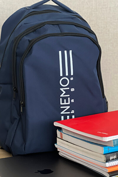 NEMO BAGS Unisex Laci Backpack Large Size Travel School Bag, Sports Bag, 16.9 Inch, 45X30X15Cm 24Lt