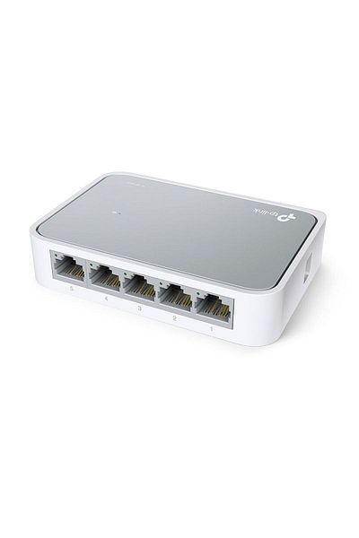 TP-LINK Desktop Switch 5-Port 10/100Mbps TL-SF1005D - White