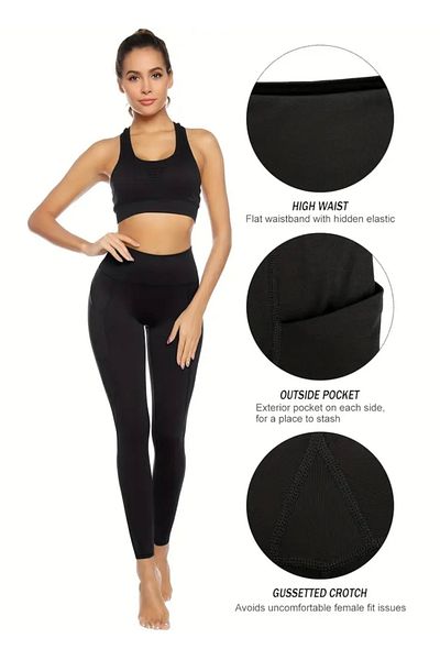 LACKH High Waist,Stretchy,Solid Color Leggings Comfortable Soft Stylish Style for Fitness, Casual # Tights