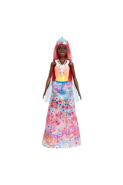 mattel Barbie Dreamtopia Princess Doll With Coral Hair