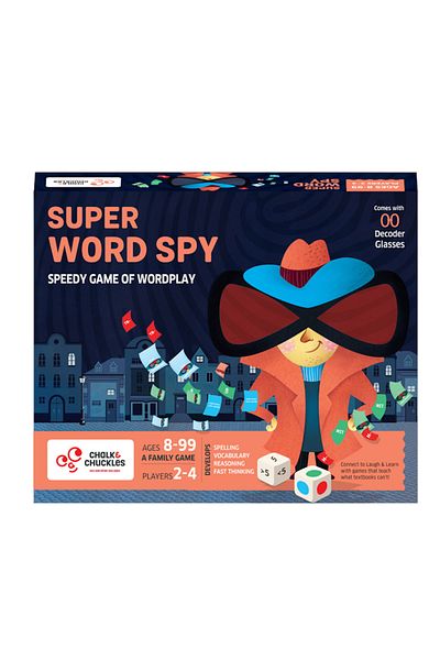 Chalk and Chuckles Joc - Super Spionul Cuvintelor