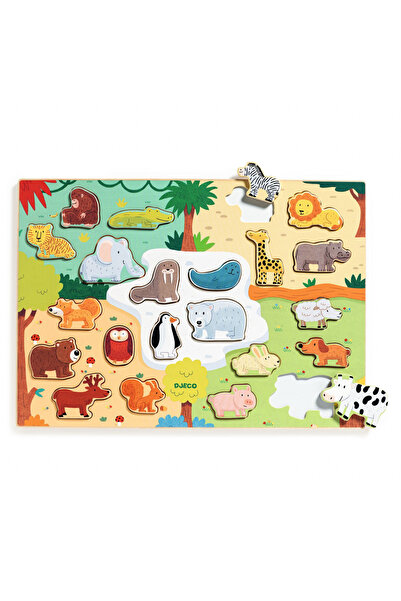 djeco Пъзел Лемн Анимо,