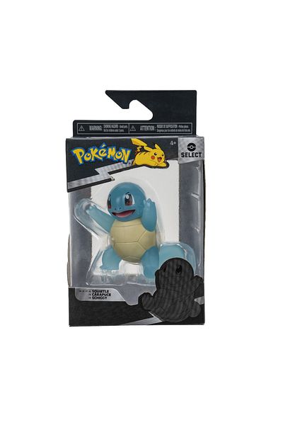 Pokemon - Select Action Figure 7.5 Cm, Translucent Squirtle, S3