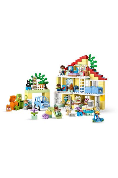 LEGO Duplo ® Town 3 In 1 Family House - Construction Set For Ages 3 And Up (218 PIECES)