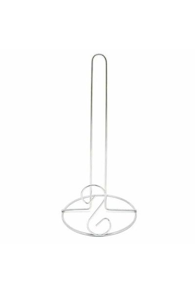 Micostore Kitchen Towel Roll Holder, Stainless Steel, 27 Cm