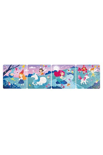 Hape Children's Puzzle Fairies (4 IN 1) And Storytelling Game
