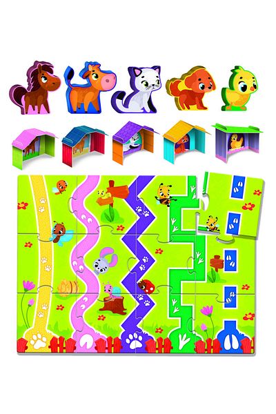 Lisciani Joc Montessori - Distractie Cu Animalute