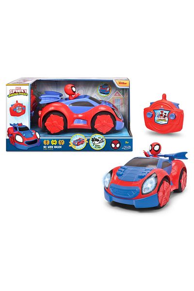 Simba Spidey The Amazing Spider-Man Remote Control Car Web Racer 1:18 Scale