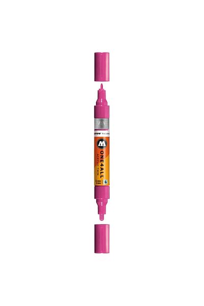Molotow Acrylic Paint Marker, Dual Tip 1.5 And 4 Mm, One4all, Twin Pumpmarkers, 48 ​​Colors