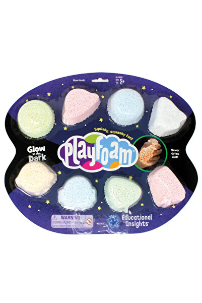 Educational Insights Spuma De Modelat Reflectorizanta Playfoam - Set 8 Buc