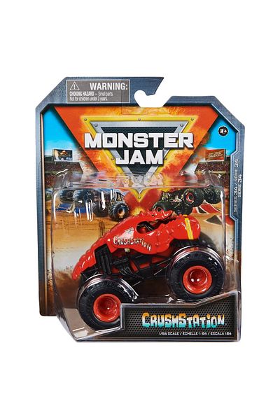 SPIN MASTERR Monster Jam Masinuta Metalica Crushstation Scara 1 La 64