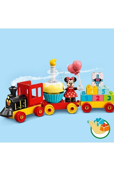 LEGO Duplo® Disney Trenuleț de ziua de naștere Mickey și Minnie 10941 Set de construcție educațional (22 de piese)