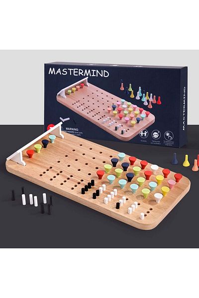 Micostore Joc De Inteligenta Pentru Copii Si Adulti, Mastermind, 2 Jucatori, 146 Piese, Boardgames