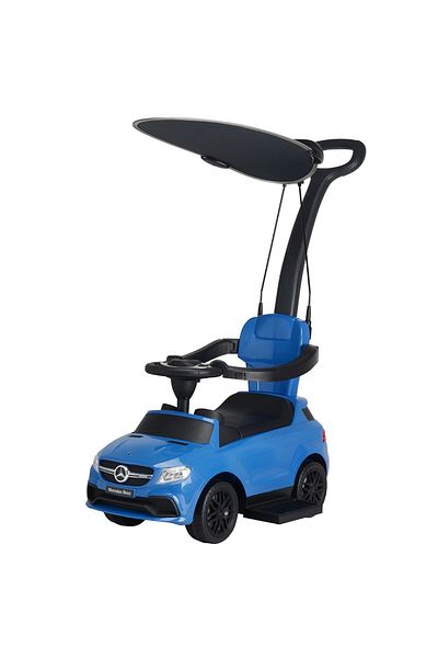 Chipolino Masinuta De Impins Cu Maner Si Copertina Mercedes Amg Gle 63 Blue