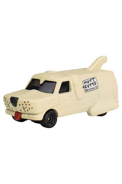 mattel Hot Wheels Pop Culture Metallic Car Dumb And Dumber Mutt Cutts Van Scale 1:64