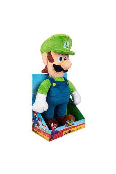Nintendo Mario - Jucarie De Plus, Luigi, 50 Cm