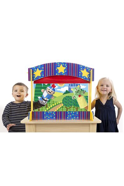 Melissa & Doug Teatrul de Papusi Mediu