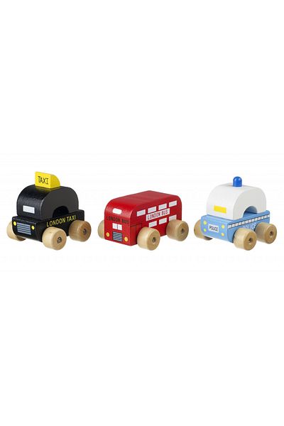 Orange Tree Toys Σετ Οχημάτων Λονδίνου,