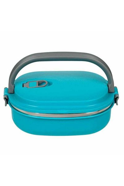 Micostore Insulated Food Casserole, With Handle, 700 Ml, Turquoise