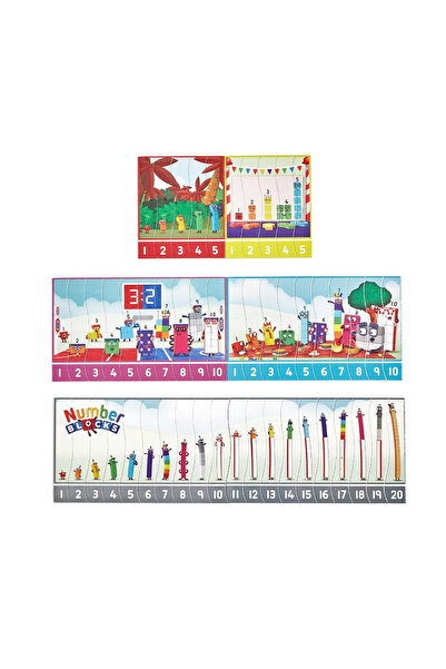 Hand2Mind Hádanka - Procvičte si počítání od 1 do 20 - Číselné bloky