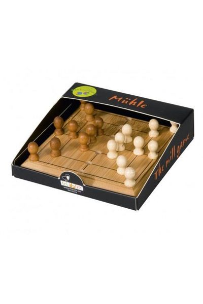 Fridolin Mill - Logic and Intelligence Game - Wood