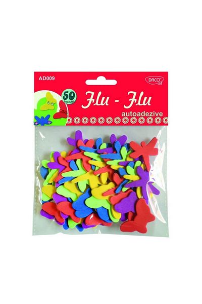 daço Self-adhesive Foam Insects, 50 Pieces, Art & Craft Accessories For Children