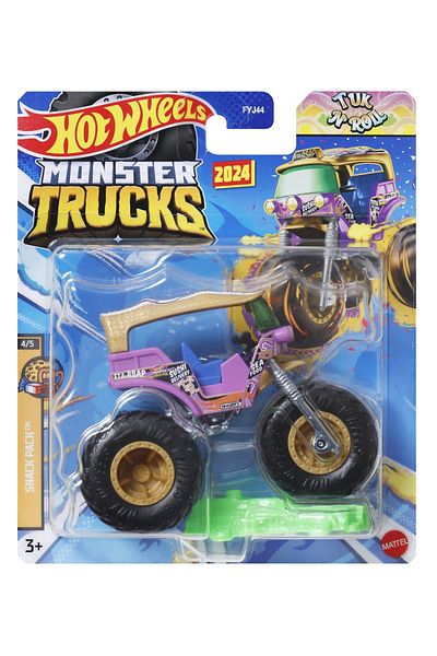 mattel Hot Wheels Monster Truck Tuk Nroll Car 1:64 Scale