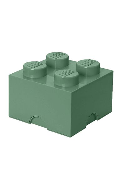 LEGO Storage Box 2x2 Sand Green