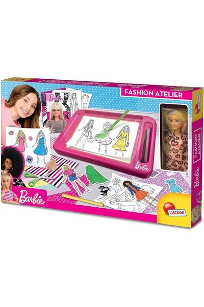 Lisciani Barbie Fashion Atelier With Doll