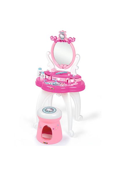 Smoby Hello Kitty Hairdresser 2 In 1 Makeup Table Toy