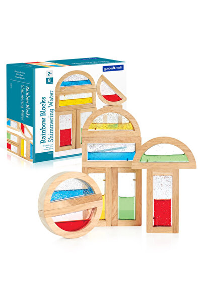 Guidecraft Blocuri de curcubeu, apă strălucitoare,