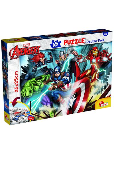 Lisciani Puzzle De Colorat - Avengers (48 DE PIESE)