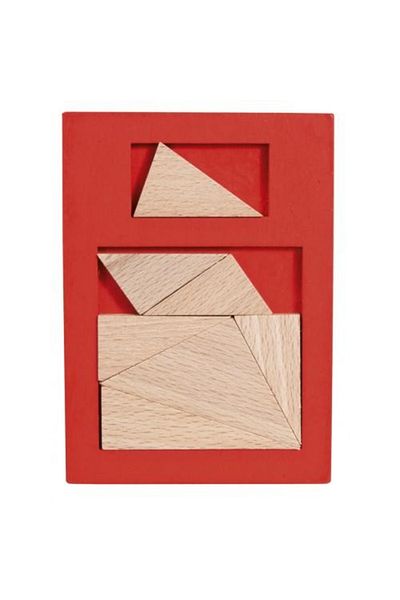 Fridolin An Extra Piece? Wooden Logic Game - Version 4