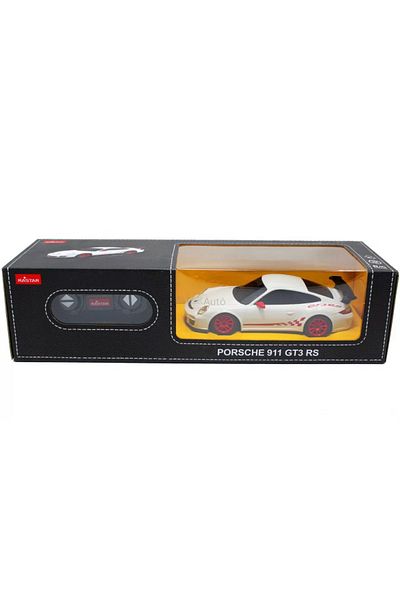 Rastar Porsche GT3 RS White Remote Control Car 1/24 Scale