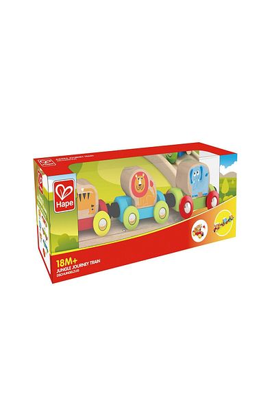 Hape Wooden Toy - Jungle Train Ride
