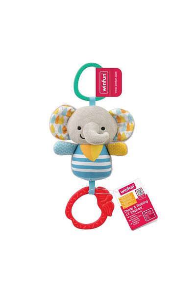 WINFUN Elephant Rattles for Babies,