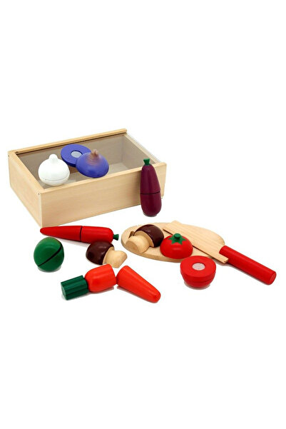 Viga Toys Legume din lemn feliabile