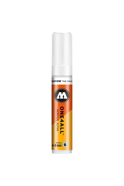 Molotow Marker acrilic One4all 327hs 4-8mm Alb Semnal