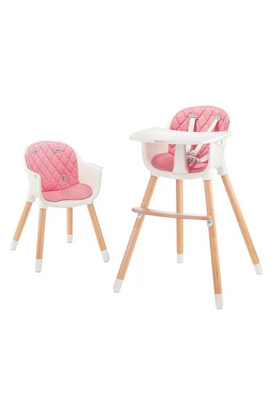 Kinderkraft Scaun De Masa Sienna, 2 In 1, Pink