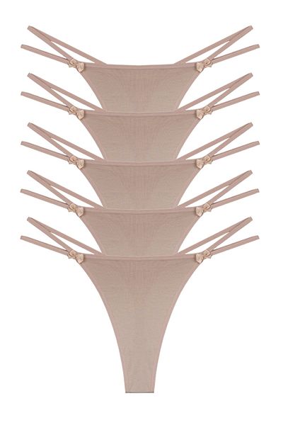 riways secret Cotton String Thong 5 Pcs