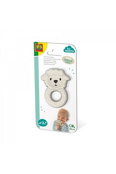 SES Creative Jucărie pentru dentiție - Oita Sam, fabricată din cauciuc 100% natural