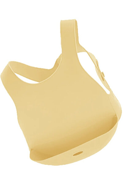 MinikOiOi Baveta Flexi Bib , 100% Premium Silicone , Mellow Yellow