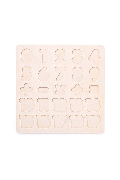 Woody Puzzle din lemn - Matematică, Numere
