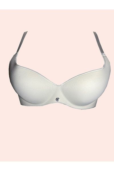 Rapidsy Laser Cut Women's Bra Ecru |   Non-Marking & Comfortable Underwear