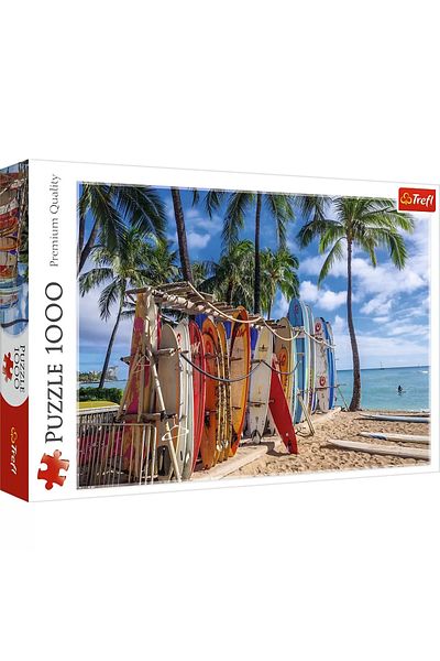 Trefl Puzzle 1000 Plaja Waikiki