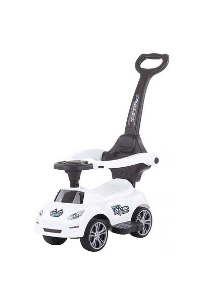 Chipolino Turbo White Push Car With Handle