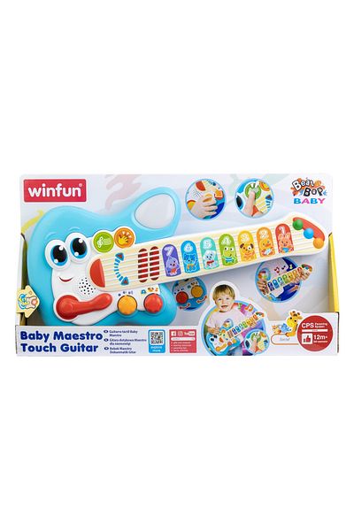 WINFUN Guitar With Sounds And Lights For Babies,